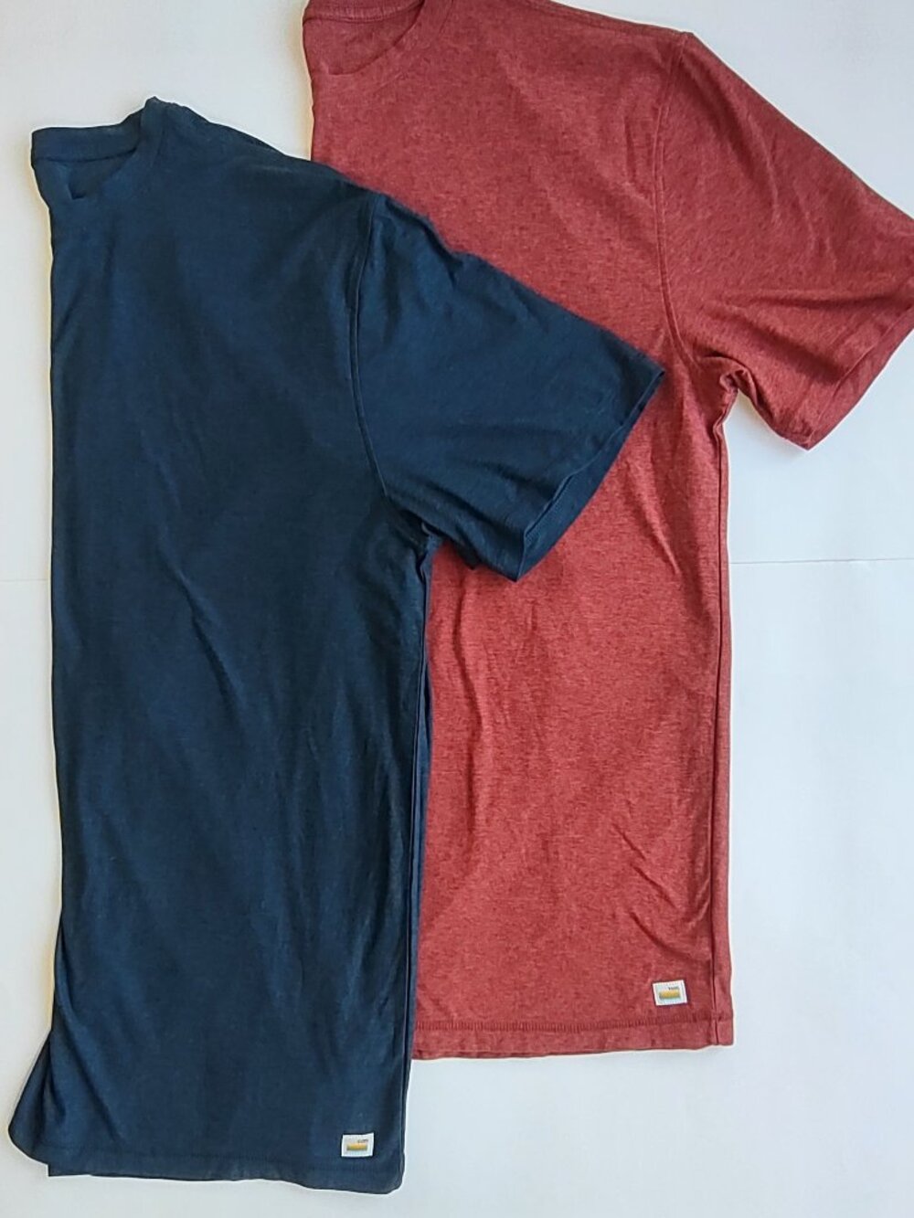 Bundle of 2 Vuori Men's Strato Tech Tee Shirts Size XXL Short Sleeve Athletic